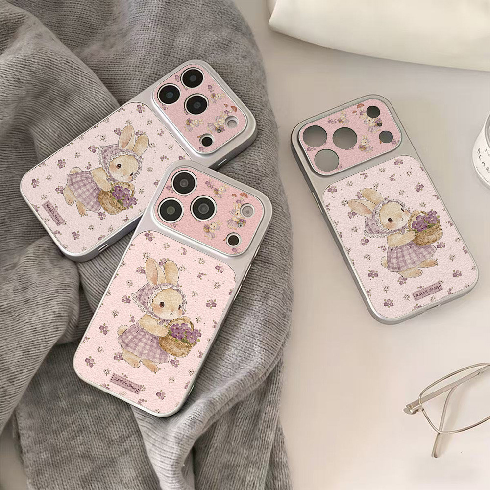 แมวน่ารัก เคส For iPhone 13 11 17 15 16 12 14 Pro Max 15promax 11Pro 13Pro เคสโทรศัพท์หนังแกะ เคสโทรศัพท์ เคสมือถือ
