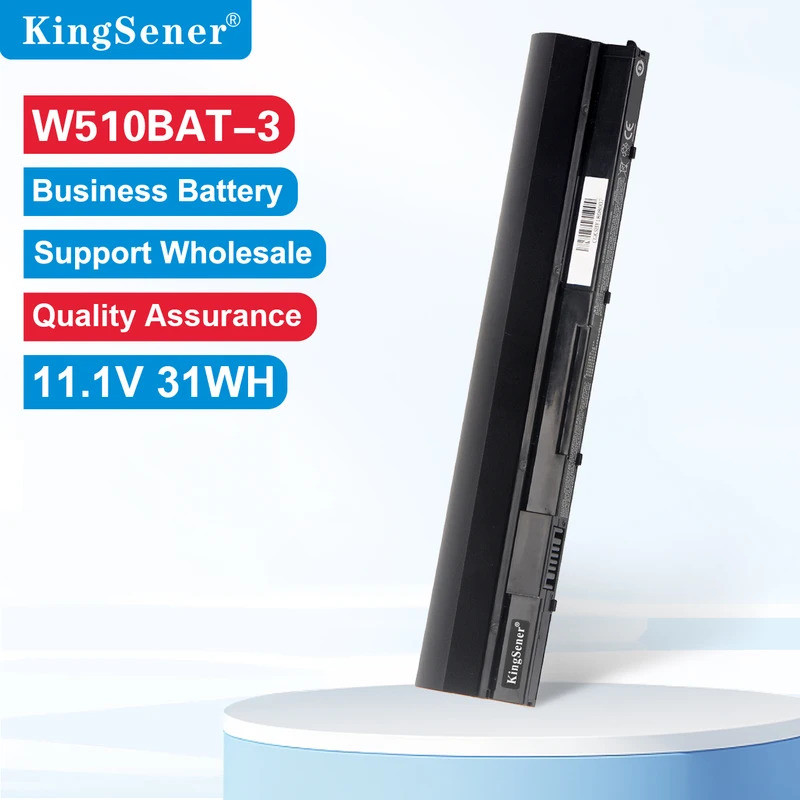 KingSener 31WH W510BAT-3 แบตเตอรี่แล็ปท็อปสําหรับ CLEVO W510LU W510S W515LU Series โน้ตบุ๊ค 6-87-W51