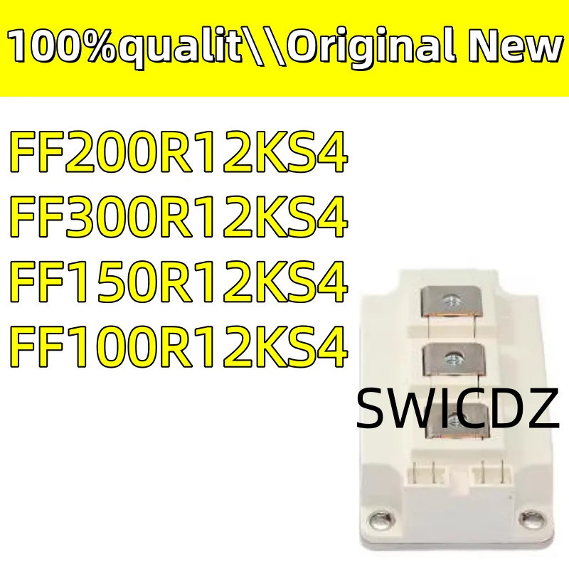 100% ใหม่เดิม FF100R12KS4 FF150R12KS4 FF200R12KS4 FF300R12KS4