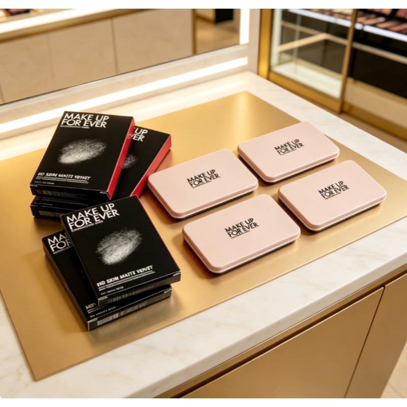 ((Mumus Shop) แป้งฝุ่นเนื้อแป้ง!ซอฟท์ มิสท์ แป้งอัดแข็ง 11ก! 210 # Y215 # Y225 # Matte matte oil con
