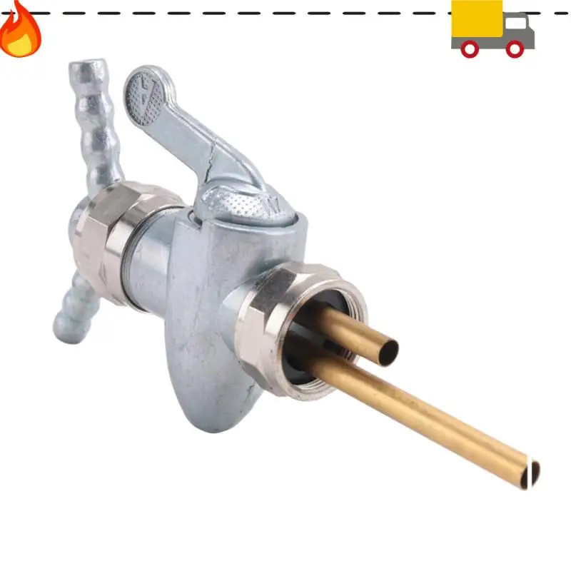 รถจักรยานยนต์ 2 Outlet Petcock การใช้วาล์วสวิทช์สําหรับ -BMW R51/3 R67 R67/2 R67/3 R68 R69 R50 R50S 