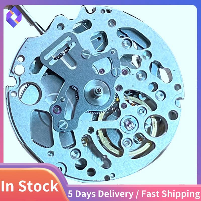 NH70/NH70A Skeletonized Mechanical Movement โลหะสีดํา 3 มือกลไกไขลานอัตโนมัติ