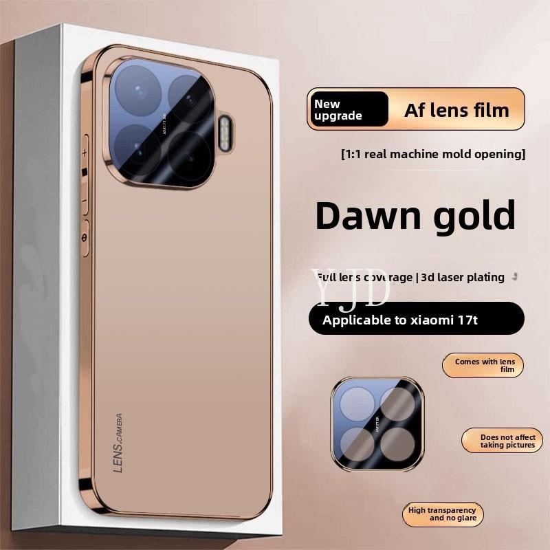 เคสสําหรับ Xiaomi 17T Pro สินค้าใหม่อะคริลิค Backboard เคสโทรศัพท์ป้องกันการตก