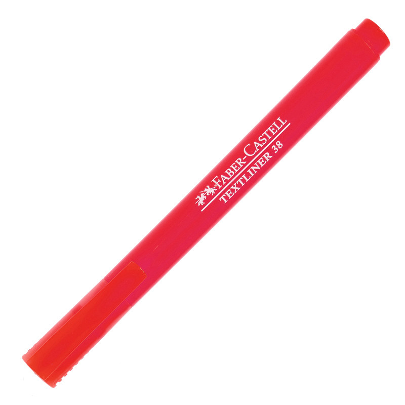 FABER-CASTELL ปากกาเน้นข้อความ รุ่น Pocket สีแดง