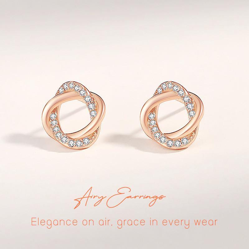 Airy Earrings ต่างหูเงินแท้ S925 [MERCELO]