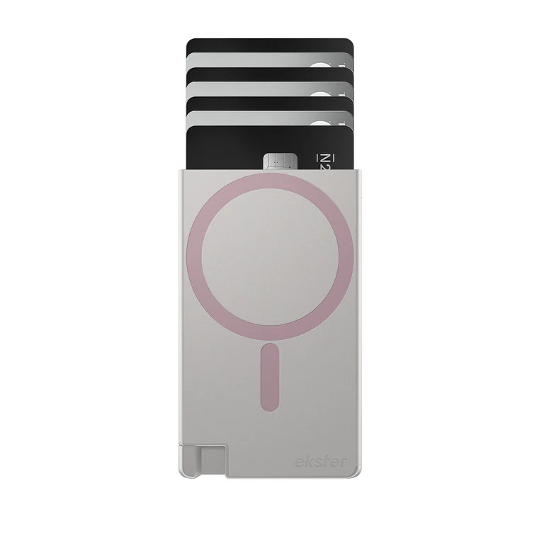EKSTER Cardholder Pro สําหรับ MagSafe | กระเป๋าสตางค์ใส่บัตรแม่เหล็กแบบบาง | กระเป๋าใส่การ์ด RFID Ma