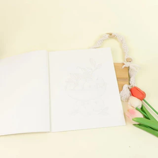 Ink Tracing: สมุดระบายสีย้อนกลับบําบัดสําหรับผู้ใหญ่ - 10 ศิลปะดอกไม้พิมพ์เพื่อร่องรอย, Ink & Frame หนังสือกิจกรรมผ่อนคลาย