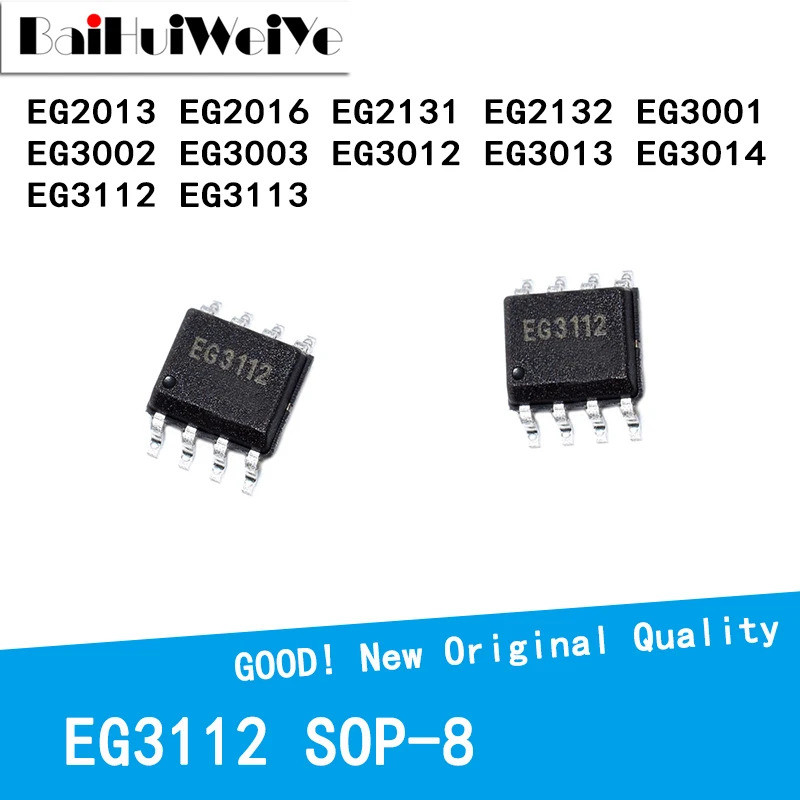 5PCS EG2013 EG2016 EG2131 EG2132 EG3001 EG3002 EG3003 EG3012 EG3013 EG3014 EG3112 EG3113 SOP-8 ชิปเซ