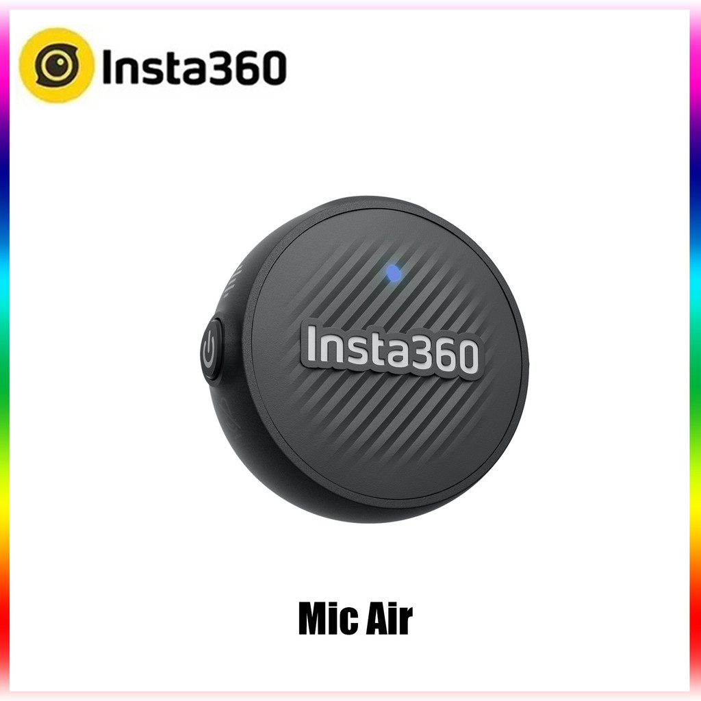 Insta360 Mic Air Mini Remote 7.9g 48kHz เครื่องส่งสัญญาณแม่เหล็กสําหรับ Insta 360 X5 X4 Ace Pro 2 อุปกรณ์เสริมเดิม