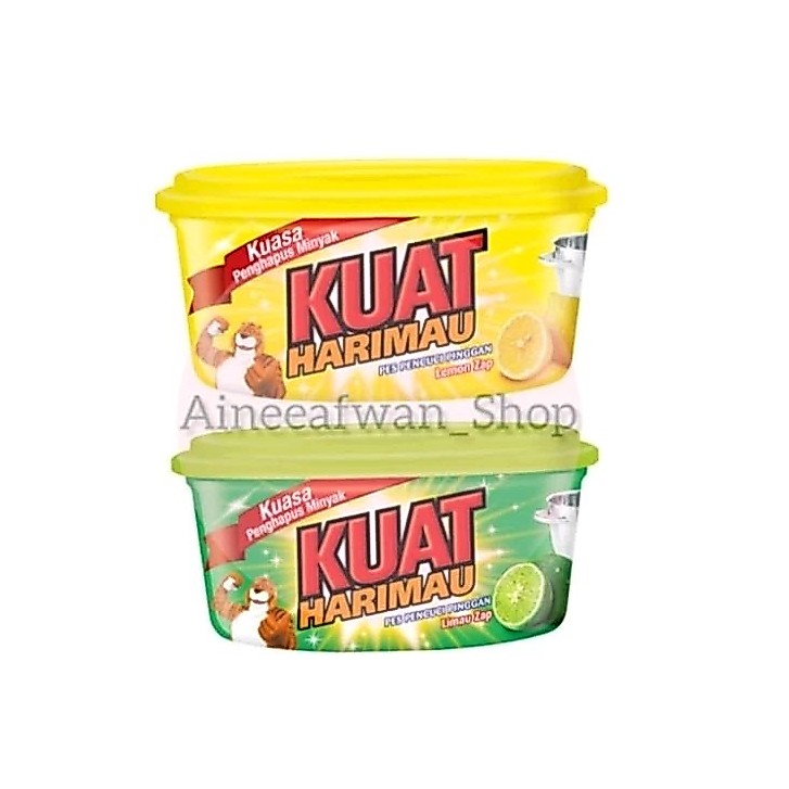 ครีมล้างจาน Kuat Harimau ขจัดคราบมัน ไม่เหนียวเหนอะหนะ