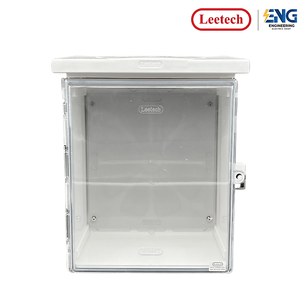 LEETECH ตู้กันน้ำ ฝาใส ขนาด 10x12 นิ้ว รุ่น CT1012