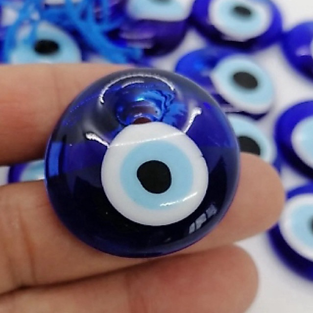 evil eye ขนาด 3 ซม 4 ซม 5 ซม วัสดุจากแก้ว สินค้าจากตุรกี