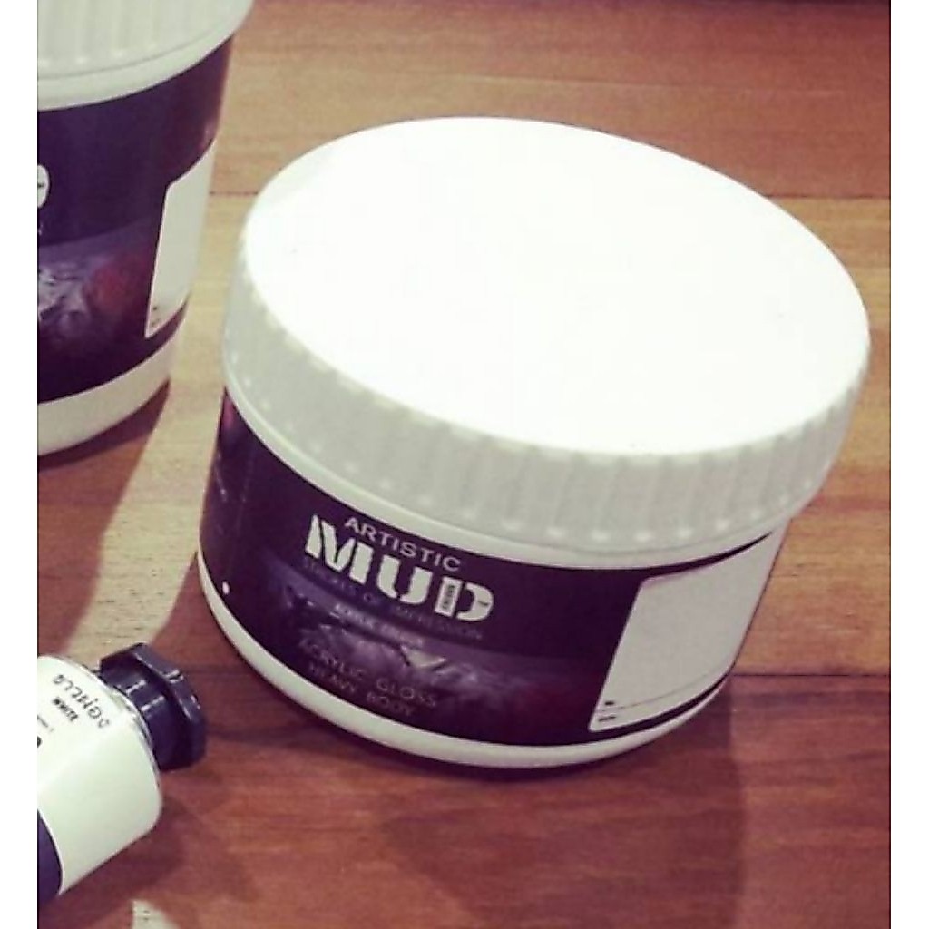 สี mud ขนาด 250 ml สีอะครีลิคเนื้อหนา