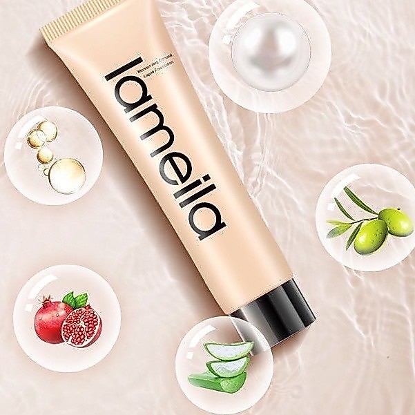 LAMILA BB cream บีบีครีมรองพื้นกันน้ำสุดพลังง ปริมาณ30ML 3078#