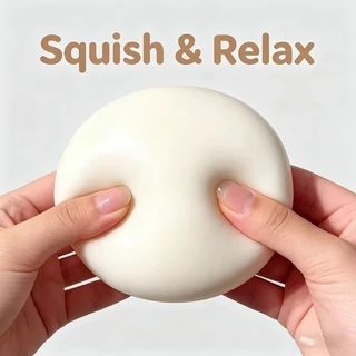Squishy ขนมปังลูกบอลความเครียด Fidget ของเล่น Soft Bun Squeeze Ball ความเครียดบรรเทาช้า Rising Sensory ของเล่นสําหรับผู้ใหญ่ของขวัญผ่อนคลาย
