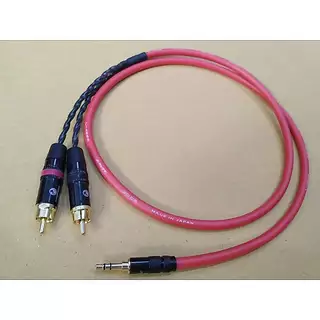 สาย (aux ) Mini 3.5 to RCA Canare L-4E6S (MADE IN JAPAN) รุ่นท็อป เลือกความยาวได้