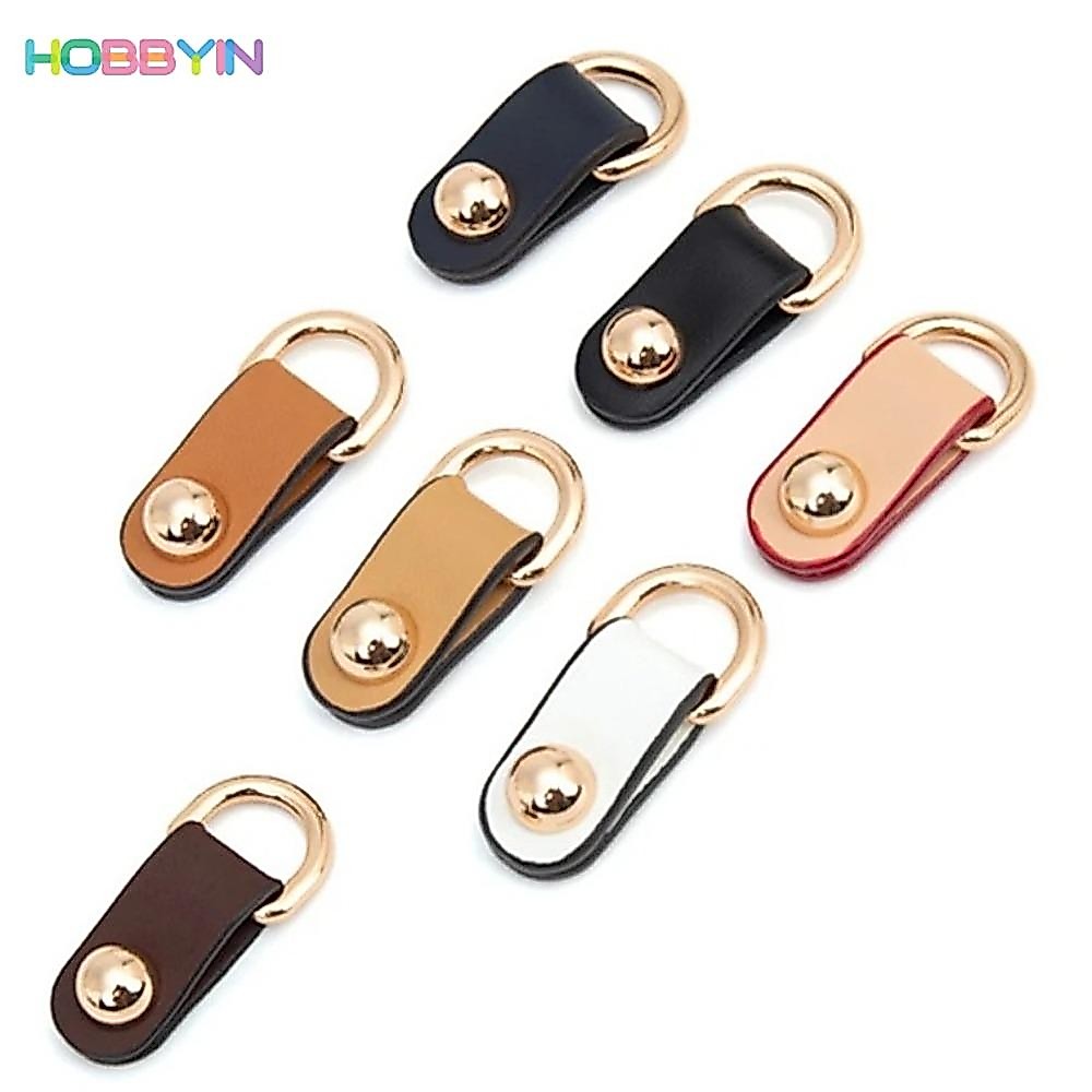 HOBBYIN กระเป๋าถือหัวเข็มขัด, หัวเข็มขัดกระเป๋ารูปตัว D สากล, กระเป๋า PU อุปกรณ์เสริมฮาร์ดแวร์กระเป๋าอุปกรณ์