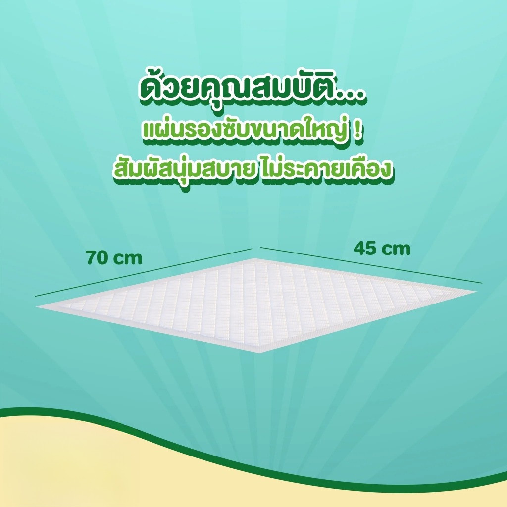 G SURE PLUS แผ่นรองซับ สำหรับผู้ใหญ่ " (ไซส์ XXL) " 1 ห่อ รูปที่ 3