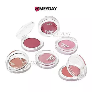 (OD1326) odbo Tinted Clay Blush โอดีบีโอ ทิ้นเท็ด เคลย์ บลัช บรัชออนเนื้อครีม 5 กรัม