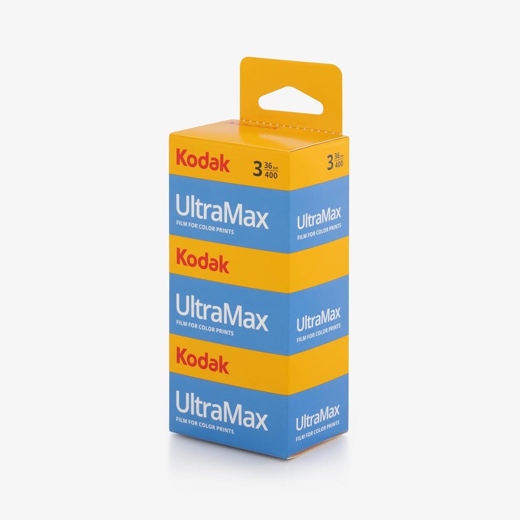 【direct from japan】Kodak ULTRAMAX 400 35mm Color Negative Film 3-Pack - ISO 400 - 36 Exposures