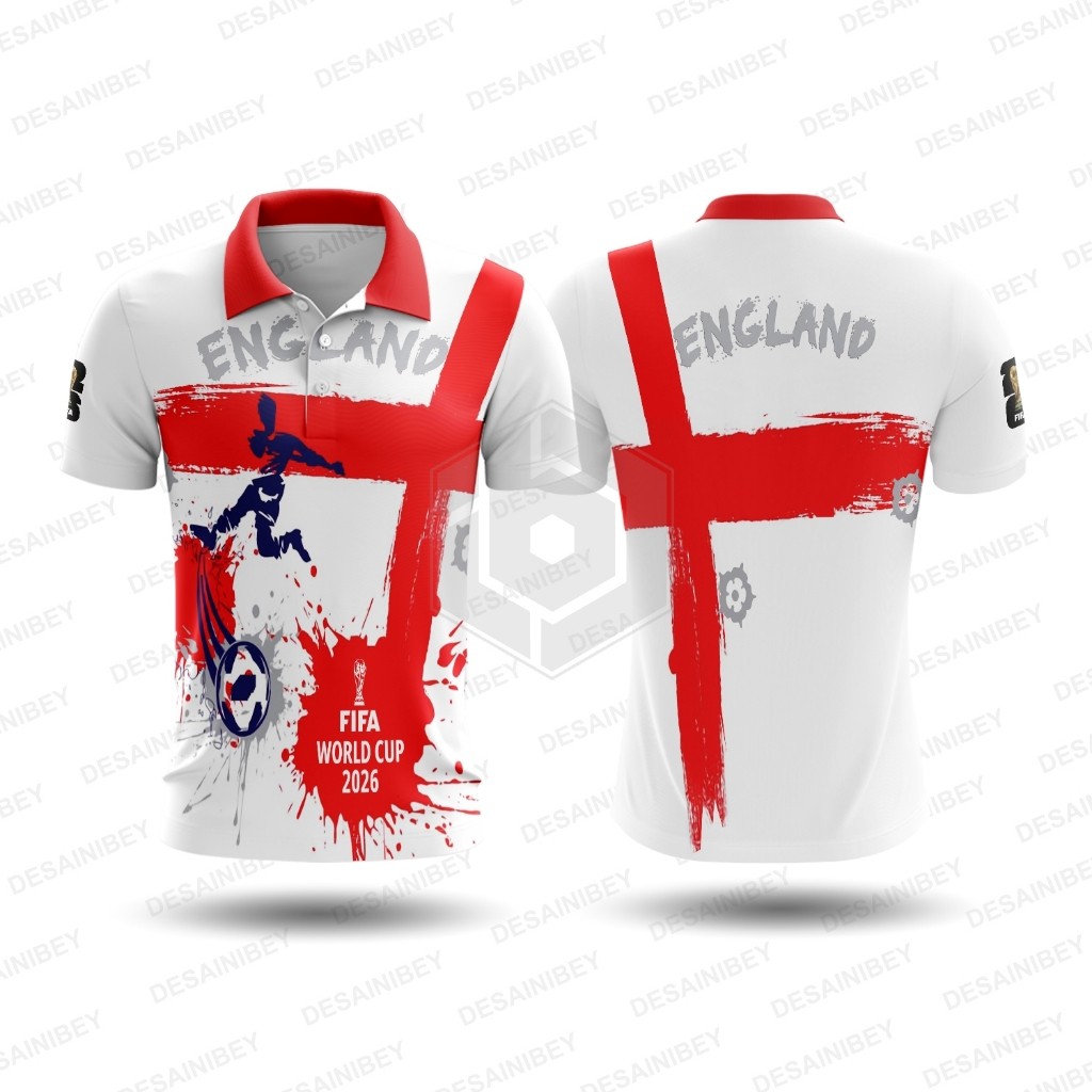 Wangki Jersey England World Cup England Jersey Fullprint Art-02