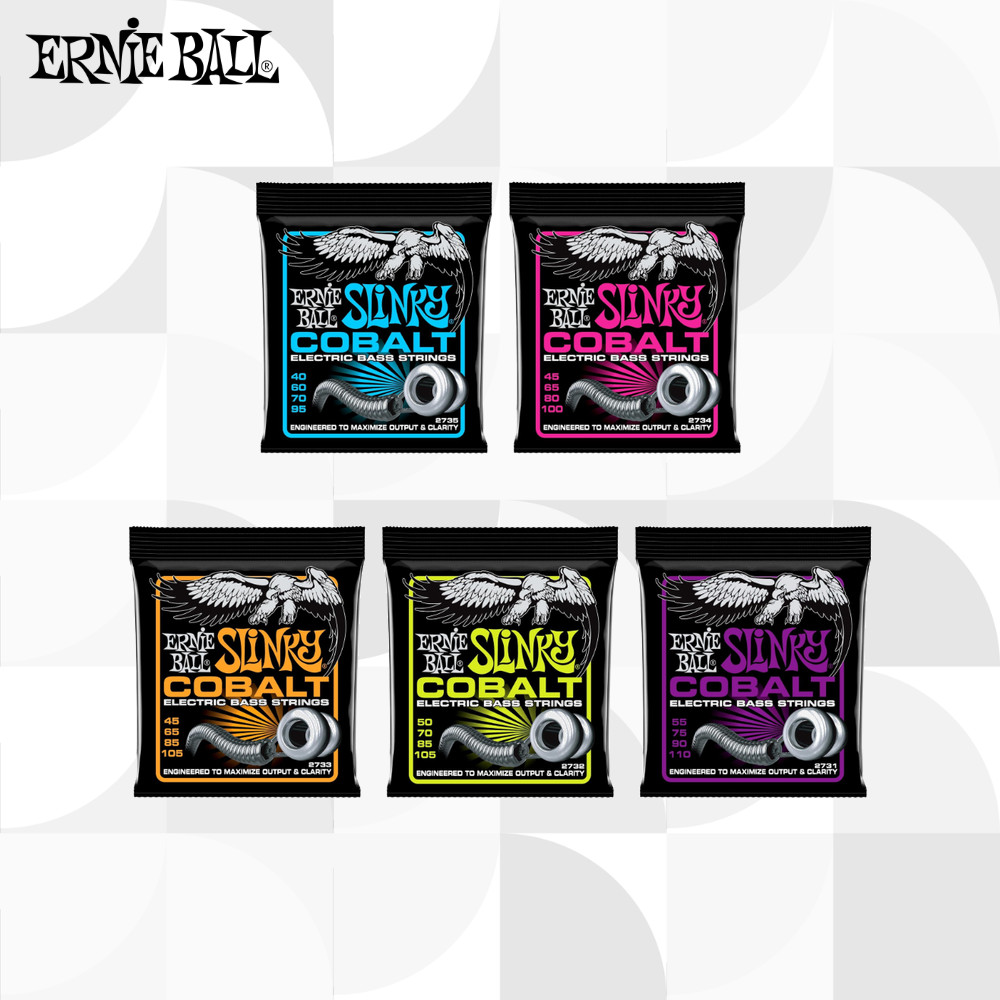 ERNIE BALL Cobalt Bass 2735/2734/2733/2732/2731 Extra Slinky/Super Slinky/Hybrid Slinky/Regular Powe