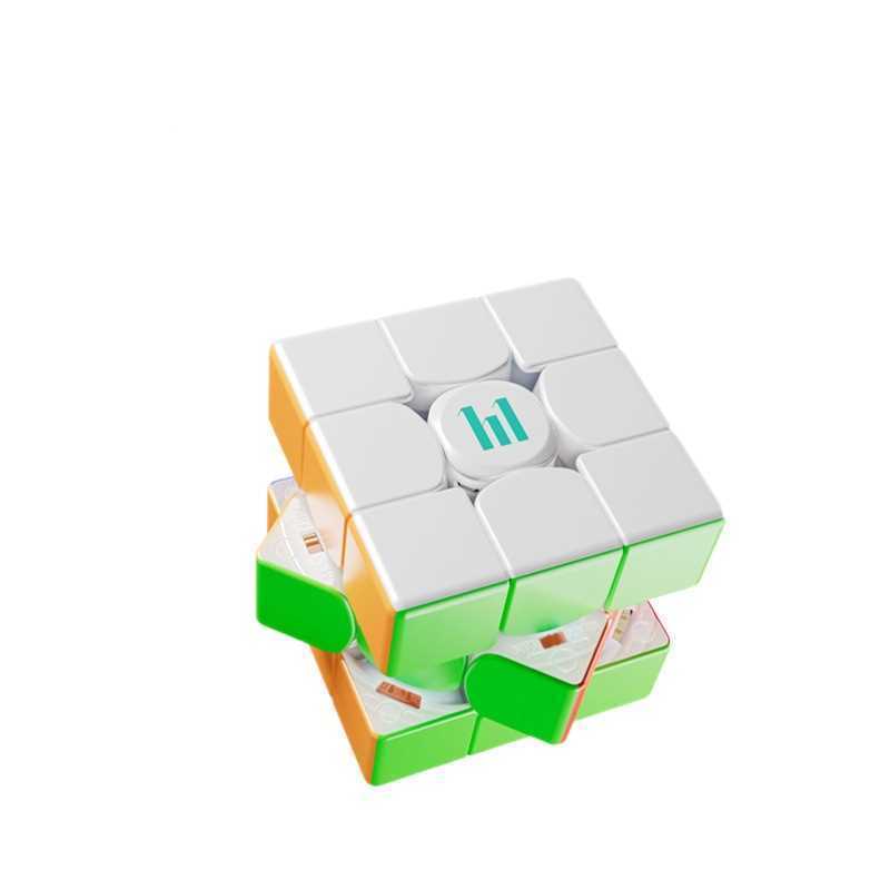 Moyu Huameng TG Magnetic Step 3 ปริศนาตําแหน่งบิดเร็ว Racing Rubiks Cube