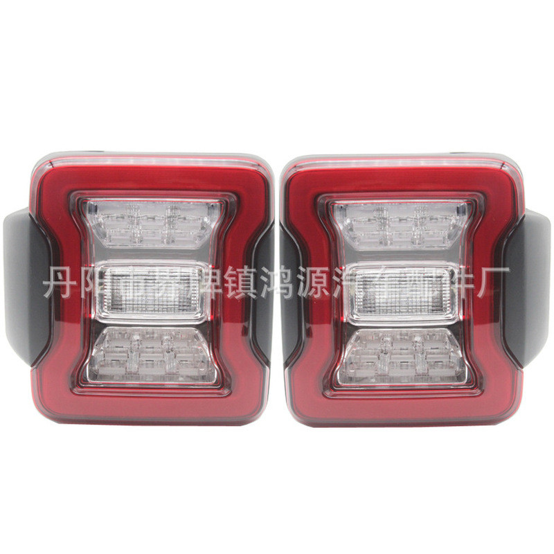 เหมาะสําหรับ JEEP Wrangler JK ไฟท้าย LED Wrangler JK ดัดแปลง JK ถึง JL ไฟท้ายอัพเกรดไฟท้าย