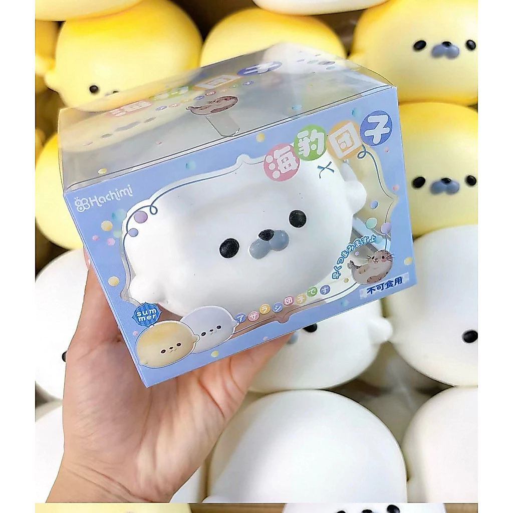 hachimi squishy สกุชชี่ แมวน้ำ