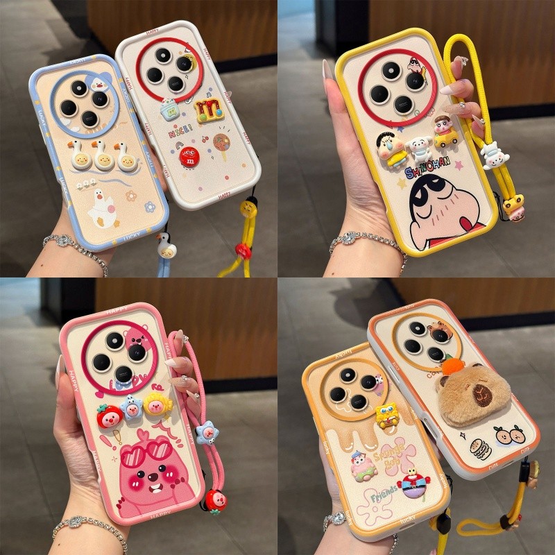 เคส redmi 14c 4g 5g เคส redmi a4 เคส poco c75 4g 5g กรณี TPU ซิลิโคนทนต่อการตกเคสโทรศัพท์ tykp