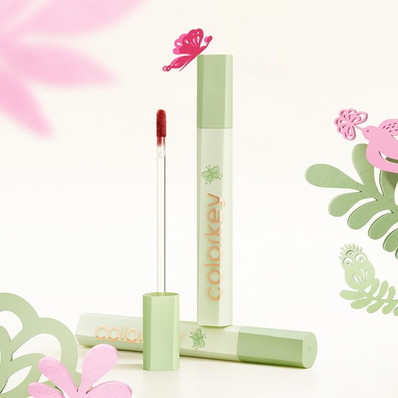 Colorkey Colorkey Velvet Lip Glaze R666 Matte Matte Lipstick Whitening Not Easy to Fade Student Y9.5