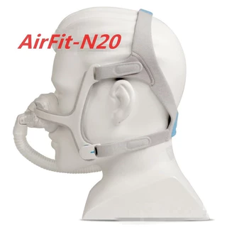 Resmed AirFit N20 หน้ากากปิดจมูก ปิดปาก และจมูก ใส่สบาย นําเข้า เสียงเงียบ ของแท้ S9 S10 หายใจสะดวก