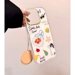 สไตล์สูงระดับ ขายดีบนเว็บไซต์เกาหลี ตะกร้าสินค้าในตลาด for iPhone เคสไอโฟน 11 12 13 14 15 16 PLUS PRO MAX X XS MAX XR 7/
