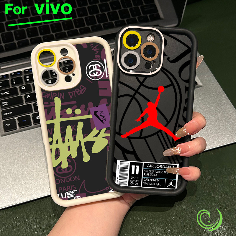 สำหรับ Vivo เคสโทรศัพท์วิโว่ โลโก้แบรนด์ Y20 Y20s Y12s Y12A Y17 Y12 Y15 Y11 Y12i Y15A Y200 โทรศัพท์วิโว่ V40 V40P