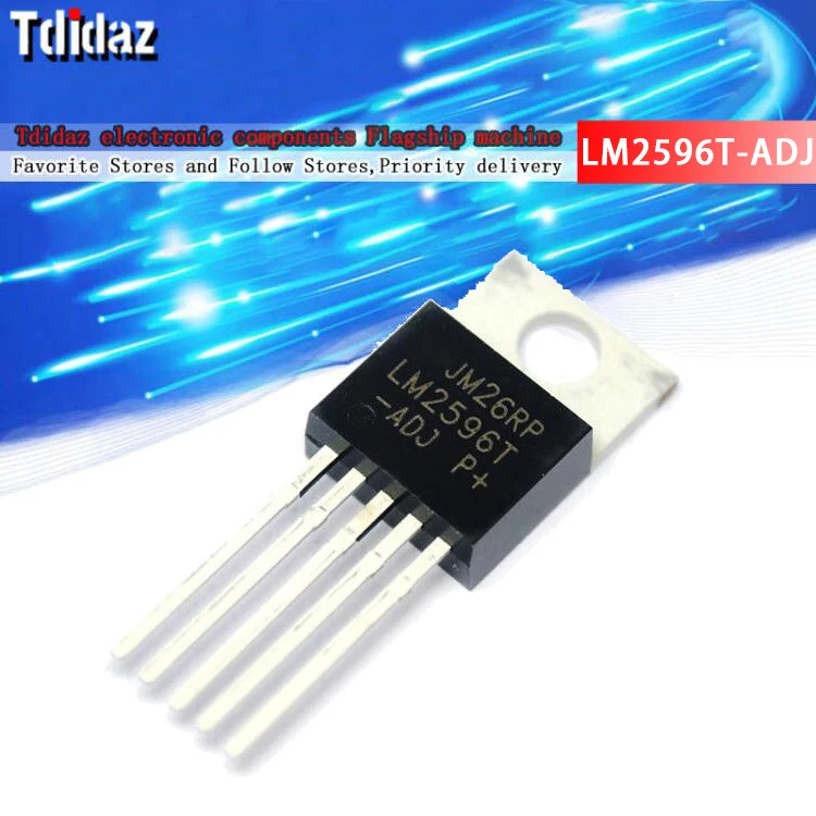5 ชิ้น LM2596T-5.0 TO220-5 LM2596T TO-220 LM2596-5.0 LM2596T-3.3 LM2596-3.3 LM2596T-12 LM2596-ADJ LM