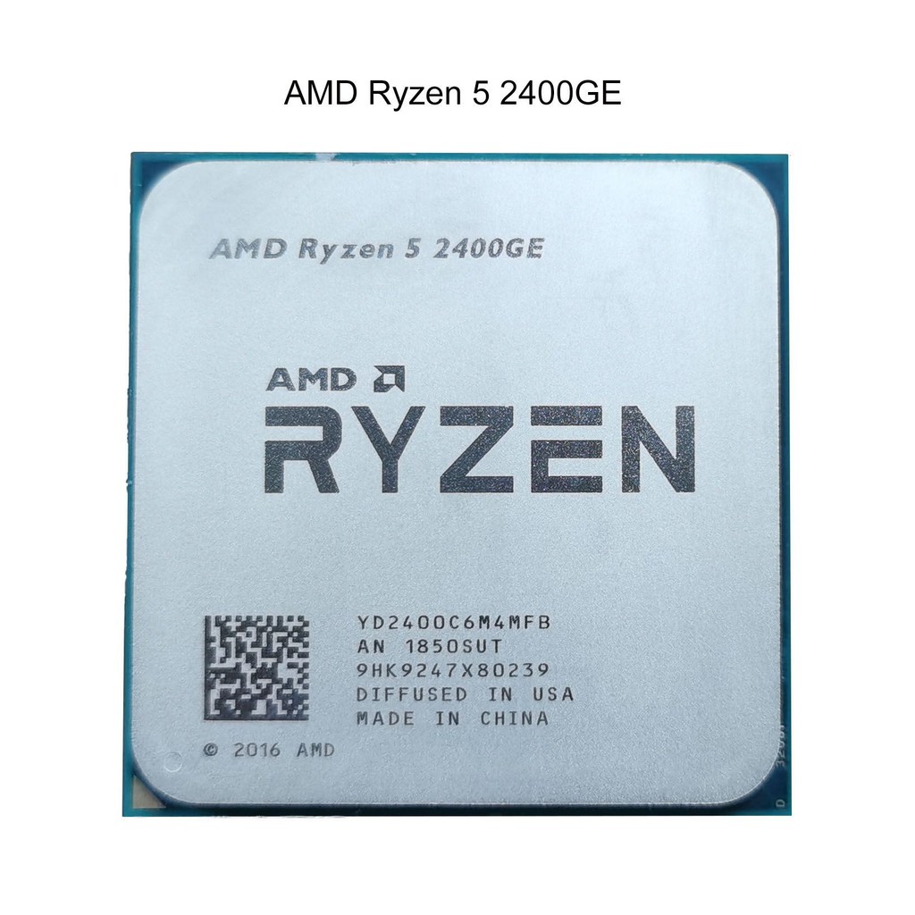 AMD R5 5500 Sink 6 Core 12 Wire Engine/AMD R5 2400GE Sink 4 Core พร้อมจอแสดงผล Core