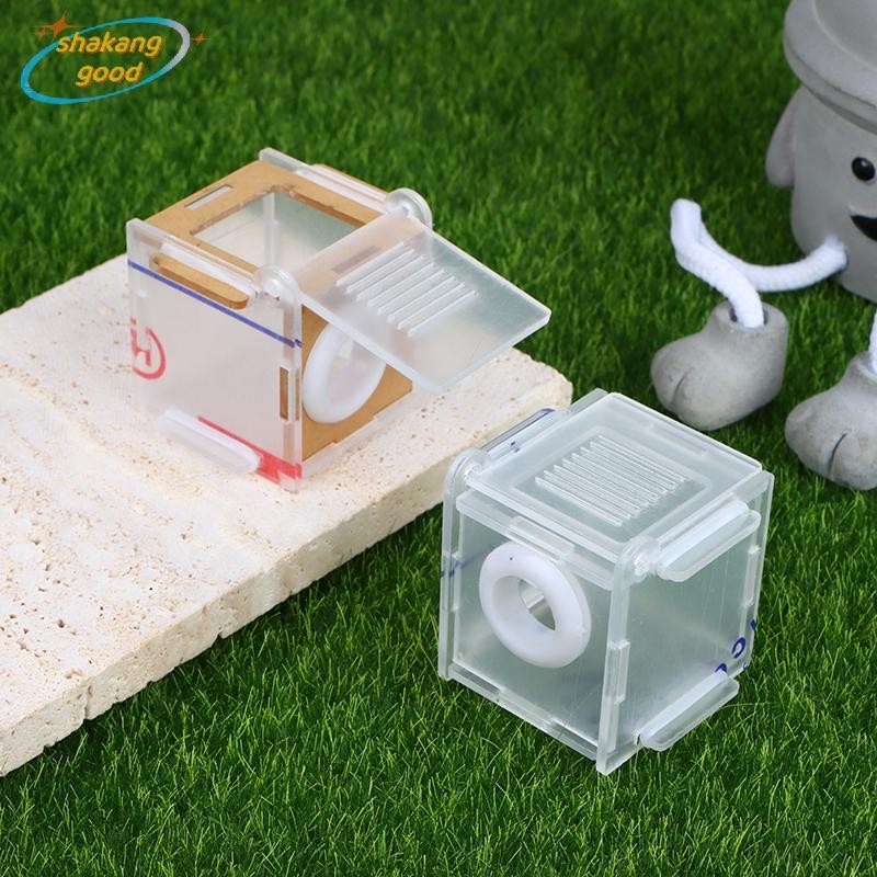 Skth กล่องหลอดทดลอง อะคริลิคใส 15 18 มม. สําหรับฟาร์มมด DIY