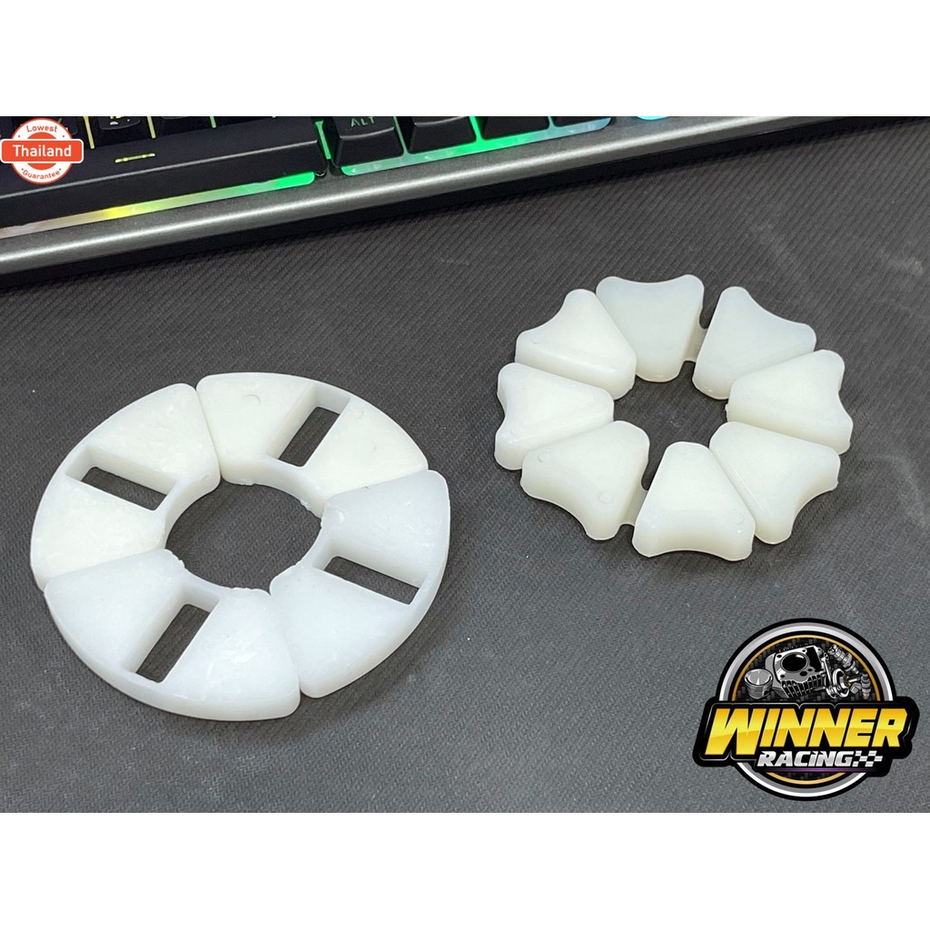 ยางดุมกันกะชาก เนื้อซุปเปอร์รีนงาน AON CLINIC รุ่นใหม่สีส้มสำหรัรถ HONDA WAVE ซื้อครั้งเดียวใช้ยาวๆ 