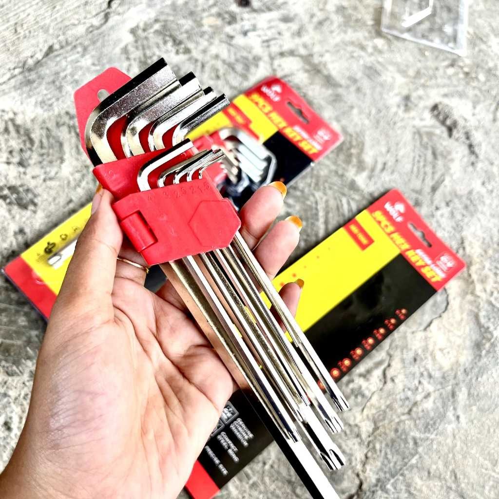 WOLF Wolf Star Combine L ชุดกุญแจ 9 ชิ้น / กุญแจ Wolf Star L / กุญแจยาว Wolf L