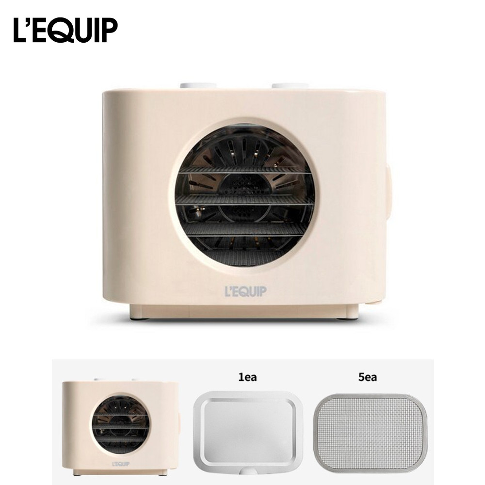 LEQUIP LD-503SP Pink 5 Stage Mini Food Dryer Machine Dehydrator Home Hand