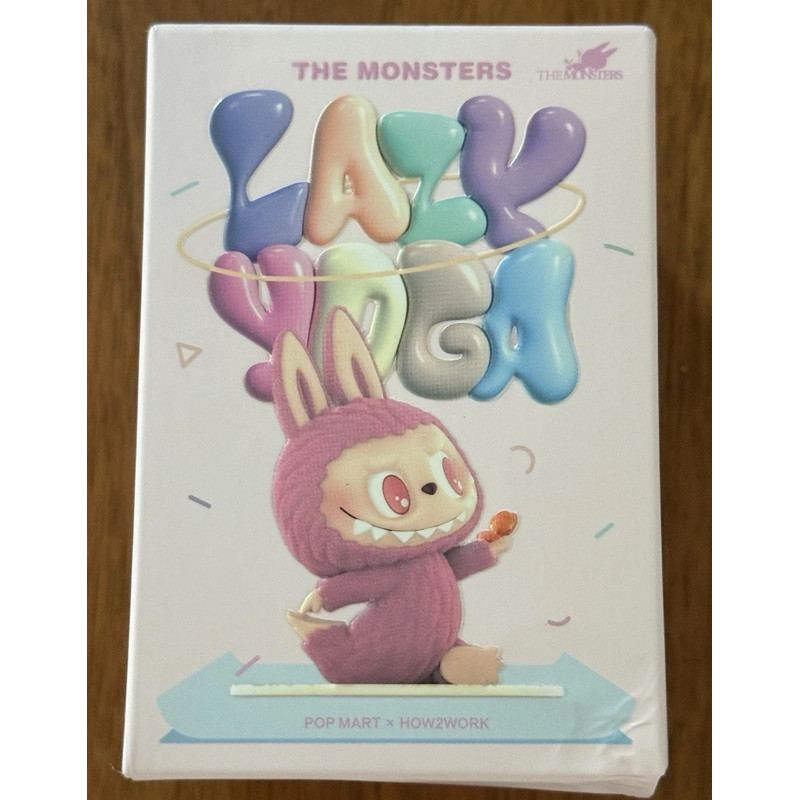 Pop Mart Labubu The Monsters Lazy Yoga Blind Box ของแท้ ใหม่ - DENTED BOX