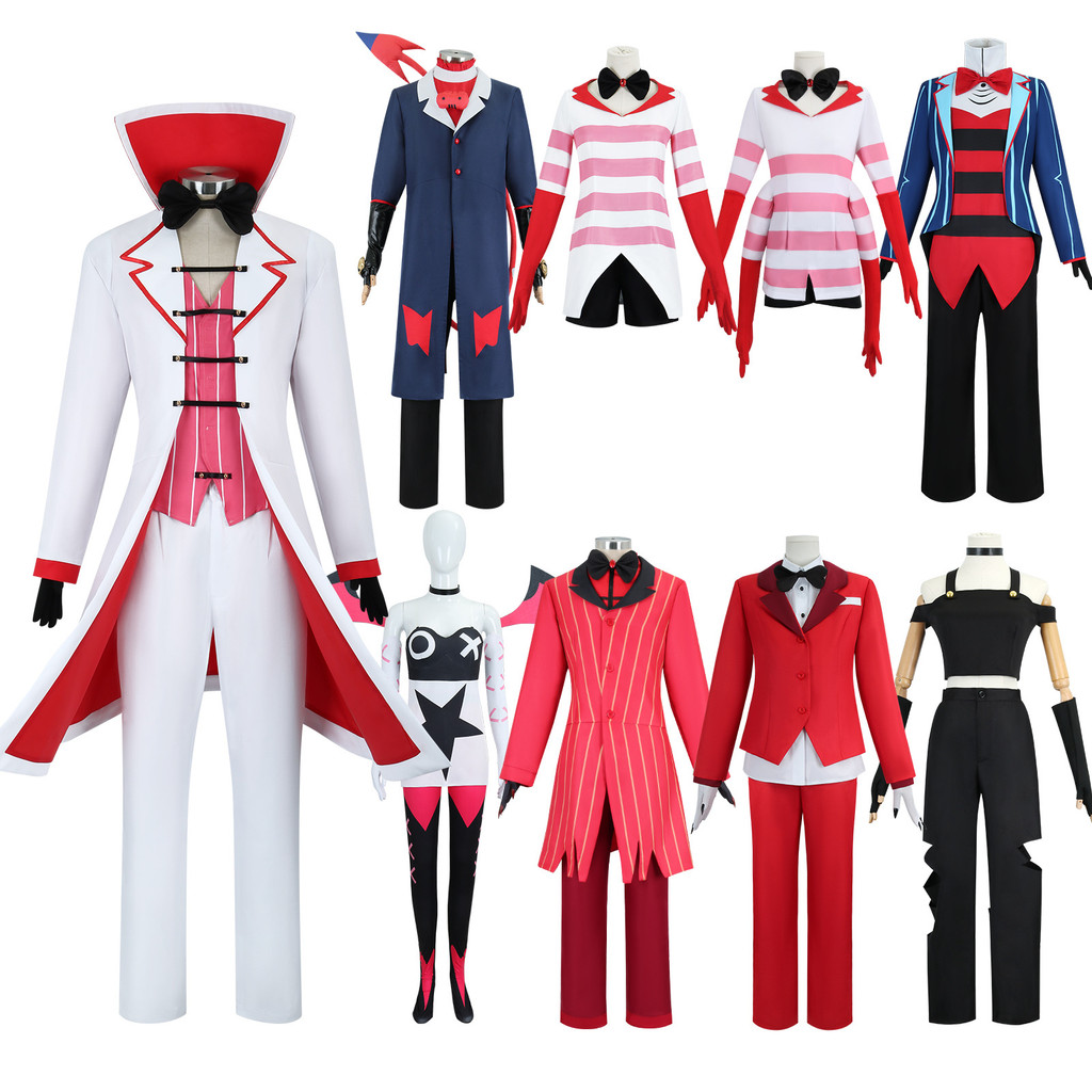 W Walker Charlie Lucifer คอสเพลย์เครื่องแต่งกาย 4.6