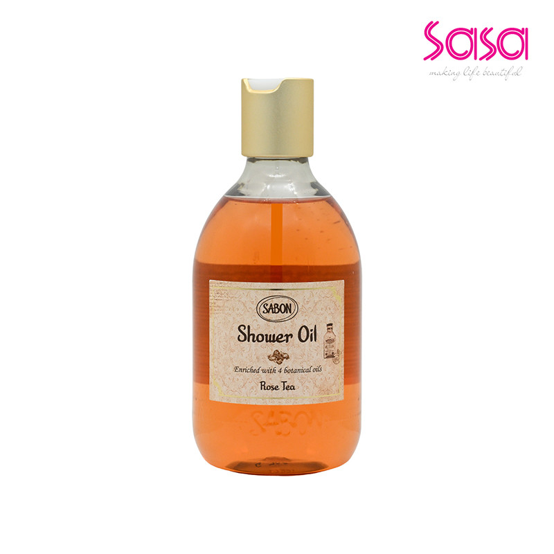Sabon Shower Oil Rose Tea (300ml)