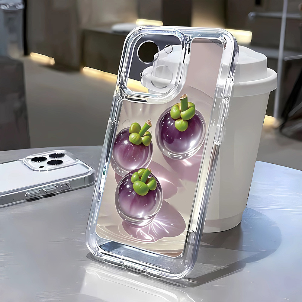 3 In1 Mountain Bambo สําหรับ Iphone 17ProMax 17Pro Iphone 17 Air Iphone 17 โปร่งใสเคสโทรศัพท์กันกระแ