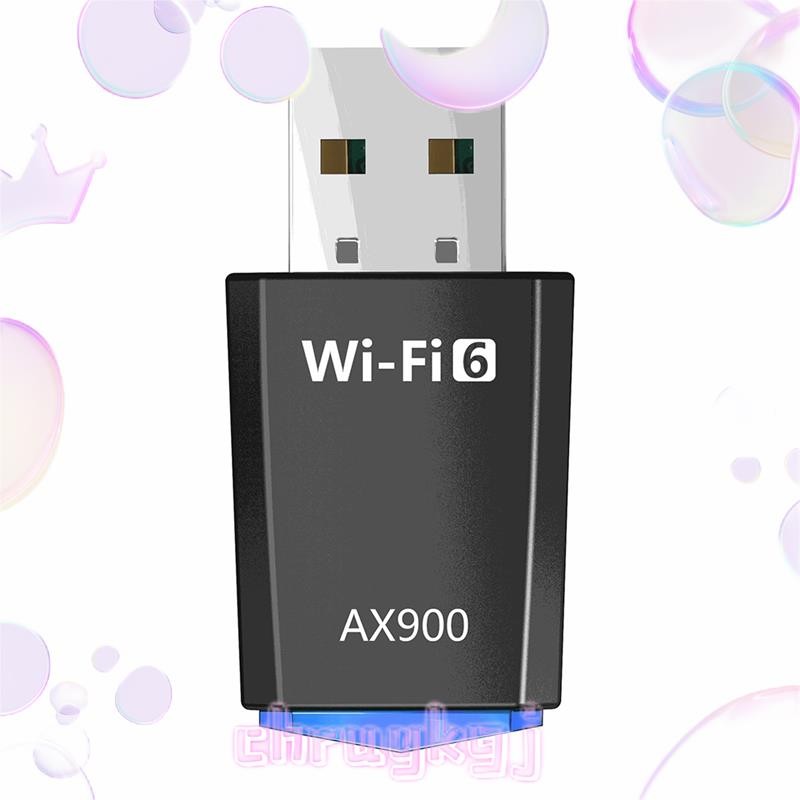 AX900 WiFi6 อะแดปเตอร์ WiFi 900Mbps USB WiFi การ์ดเครือข่าย 2.4G/5Ghz อะแดปเตอร์ WiFi 802.11ax สําหร