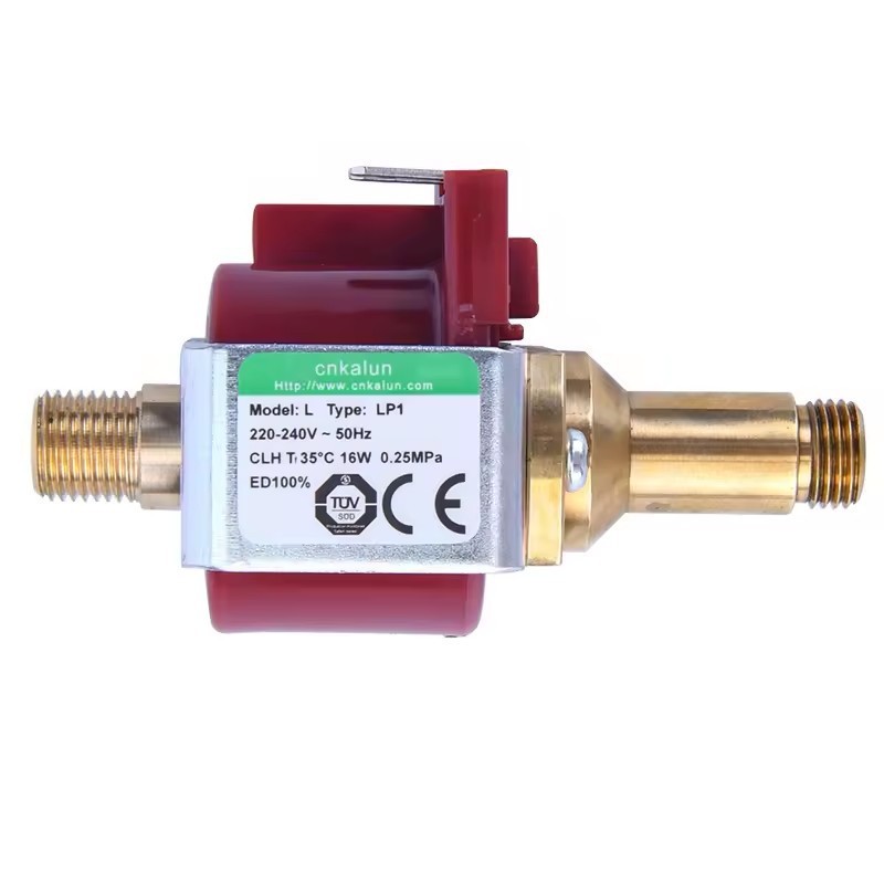 กะเหรี่ยง Inlet Outlet เกลียว 1/8 ทองแดง Outlet KP3 ปั๊มแม่เหล็กไฟฟ้า