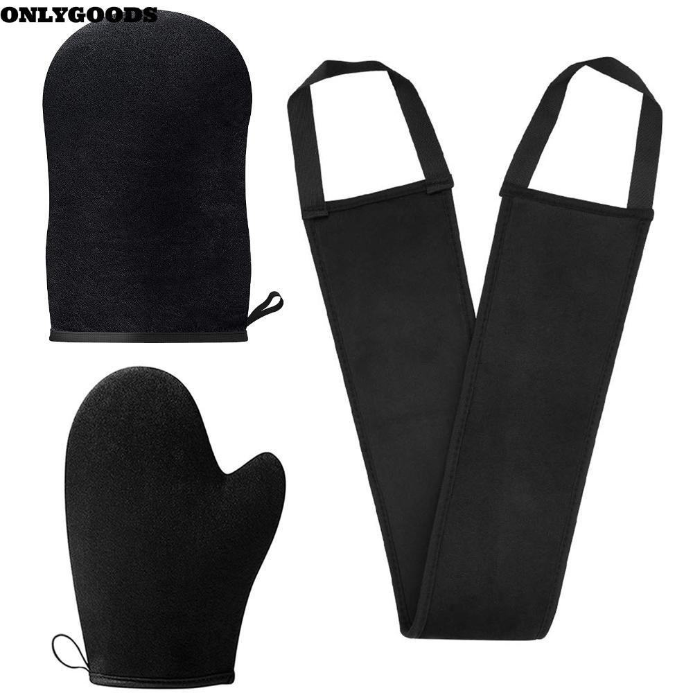 ONLYGOODS Tanning Mitts ถุงมือทําความสะอาด Mini Lotion Mousse Back Tanning Glove