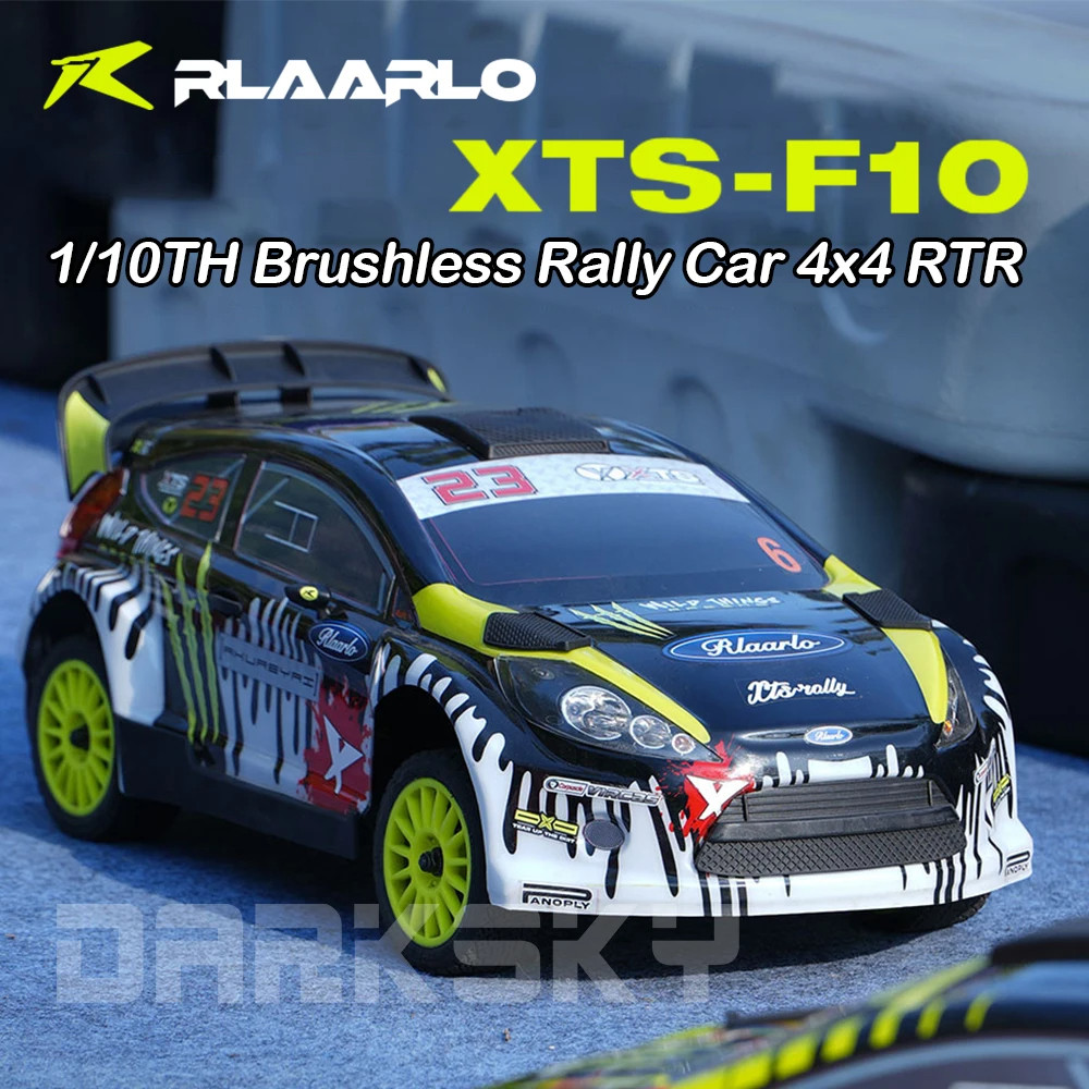 Rlaarlo XTS-F10 Brushless RC Rally Racing 1/10 รีโมทคอนโทรลไฟฟ้ารุ่น Rally รถ 4WD RTR / ATR ผู้ใหญ่ข