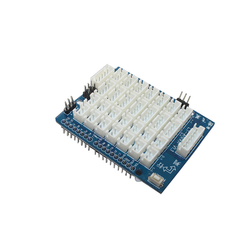 Seven Star Worm เข้ากันได้กับ arduino UNO R3 บอร์ดขยาย Fool Plug HX2.54 อินเทอร์เฟซ Grove