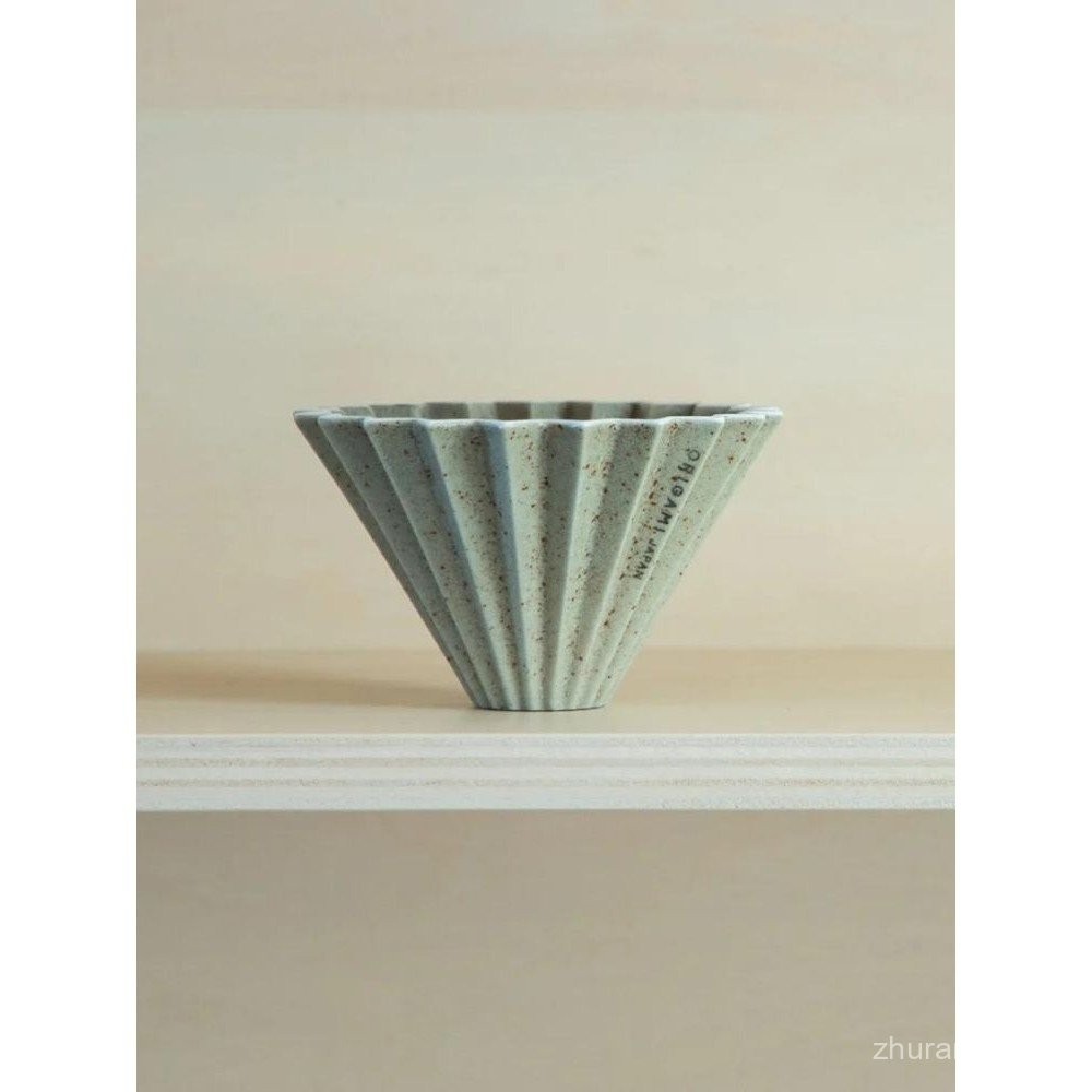 {Ready Stock} Japan origami Filter Cup Limited origami Filter Cup Ceramic S Size 1-2 Persons origami